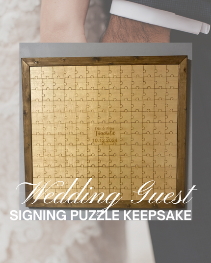 Wedding Guest Sign Puzzle