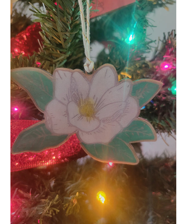The Louisiana Magnolia Ornament