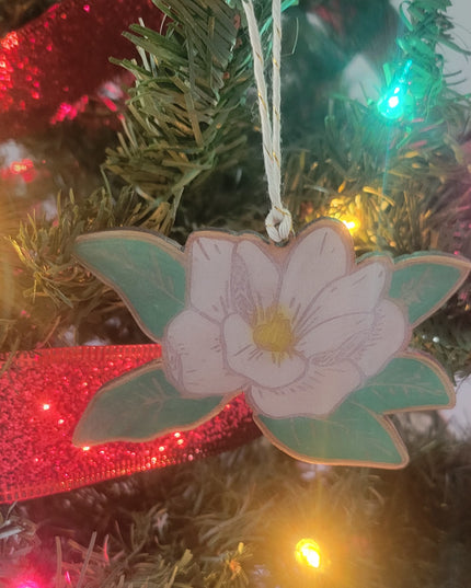 The Louisiana Magnolia Ornament