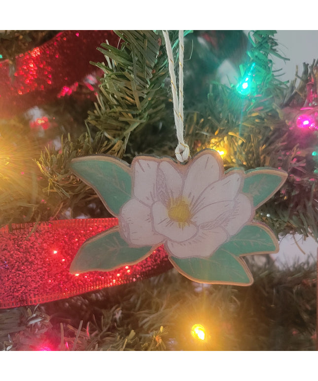 The Louisiana Magnolia Ornament