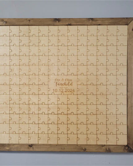 Wedding Guest Sign Puzzle
