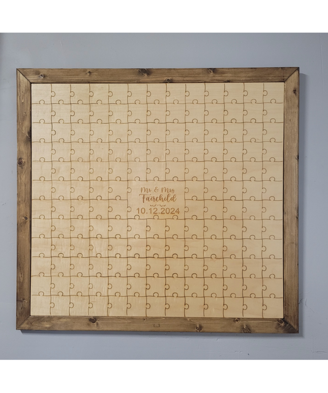 Wedding Guest Sign Puzzle