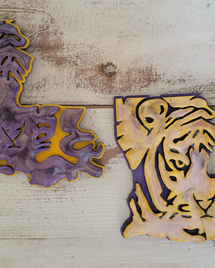 The Majestic Louisiana Tiger Ornament