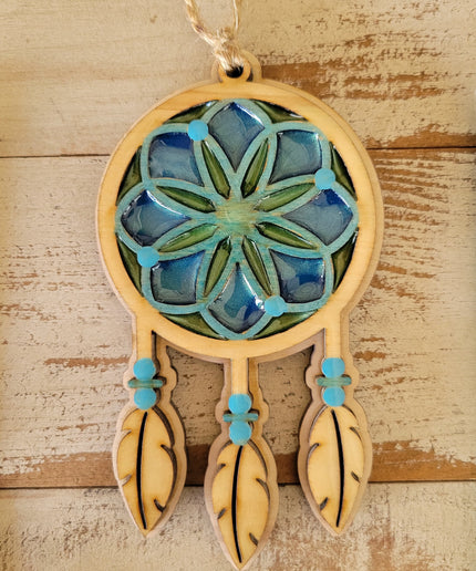 Handmade Dreamcatcher Ornament Car Charm Unique Gift