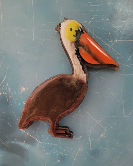 The Brown Pelican Magnet