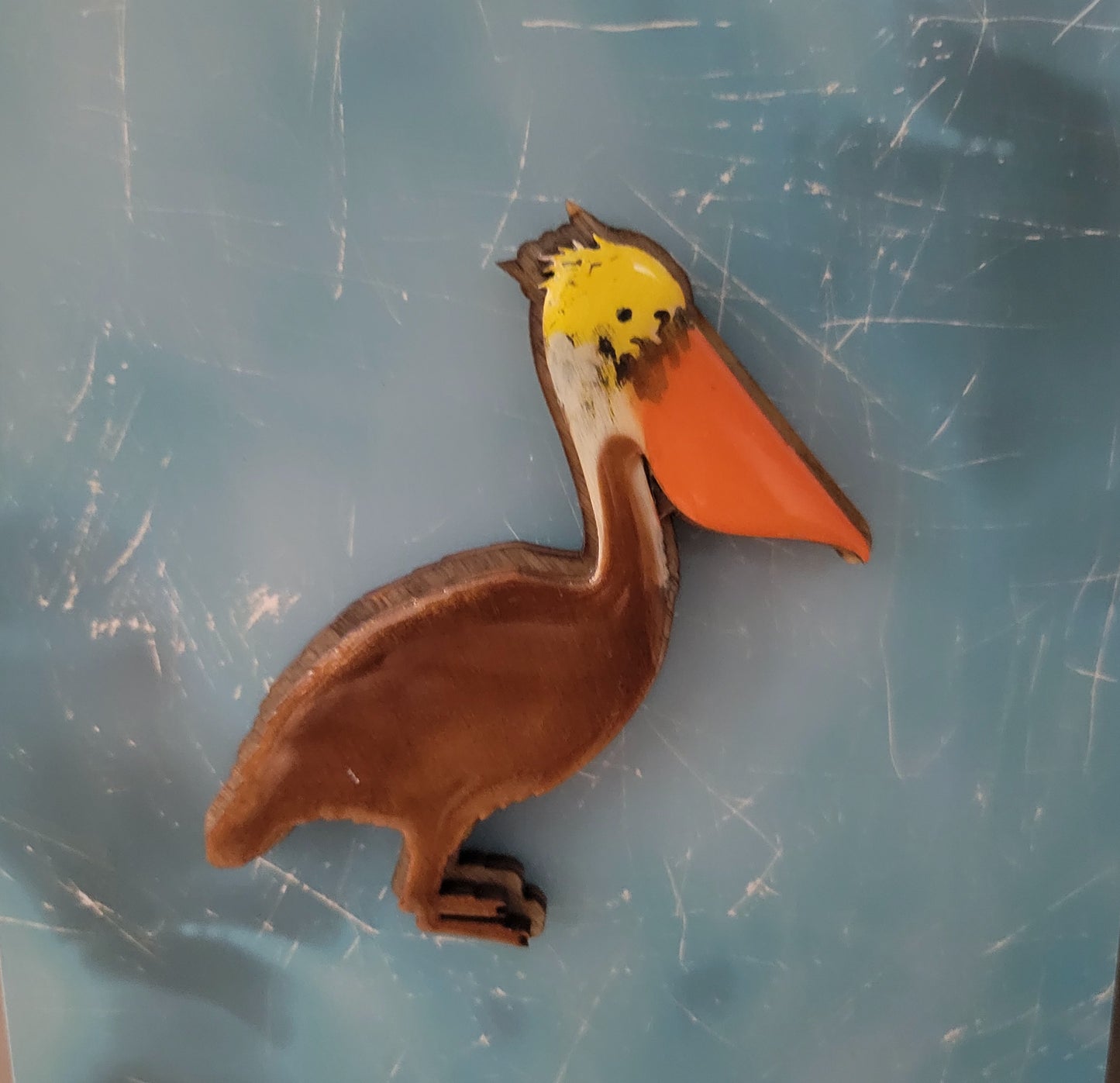 The Brown Pelican Magnet