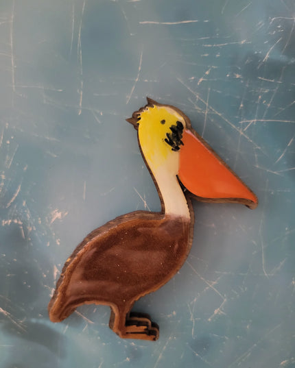 The Brown Pelican Magnet
