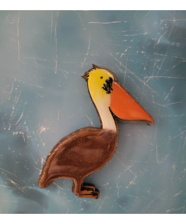 The Brown Pelican Magnet