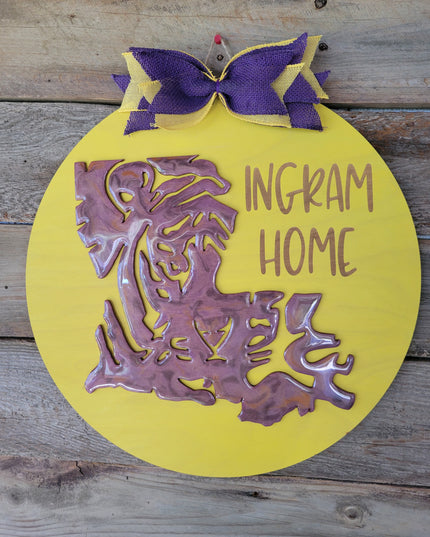 Tiger Door Sign
