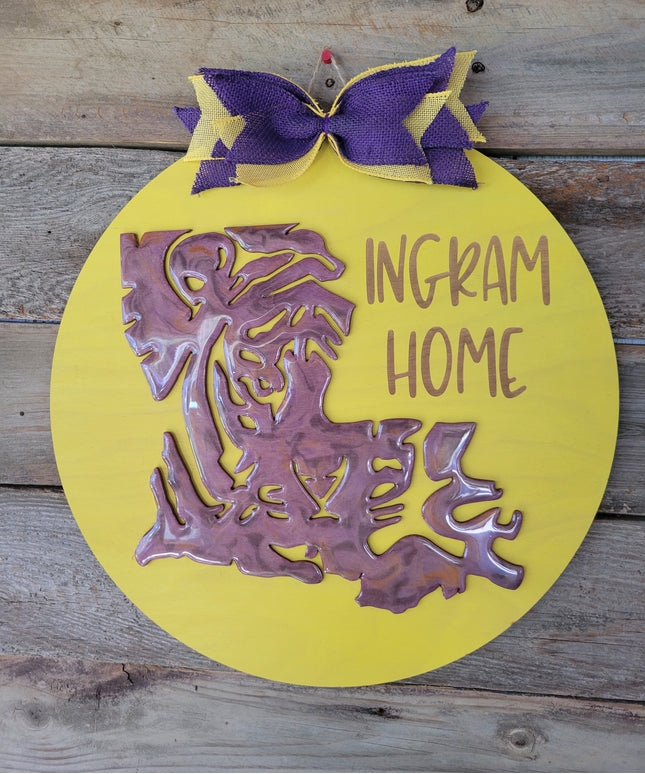 Tiger Door Sign