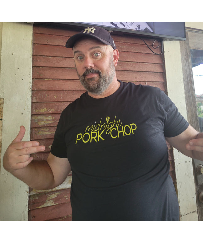 Midnight Porkchop T-Shirt: Embrace the Spirit of Fun and Friendship!