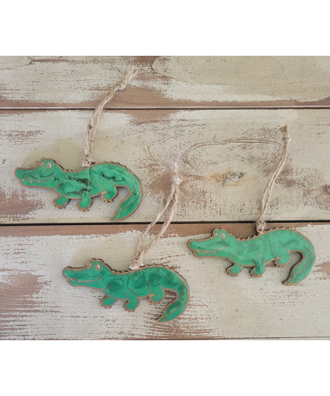 The Louisiana Alligator Ornament