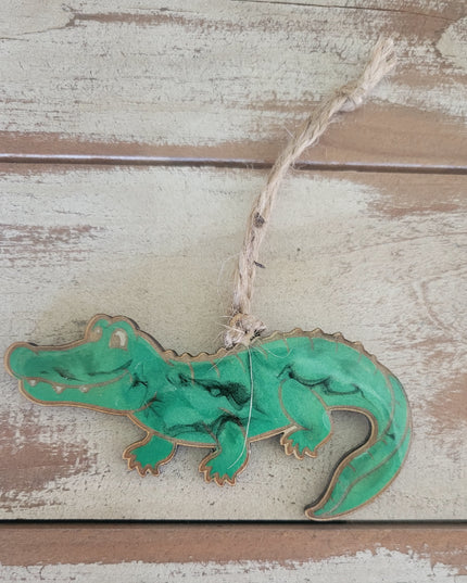 The Louisiana Alligator Ornament