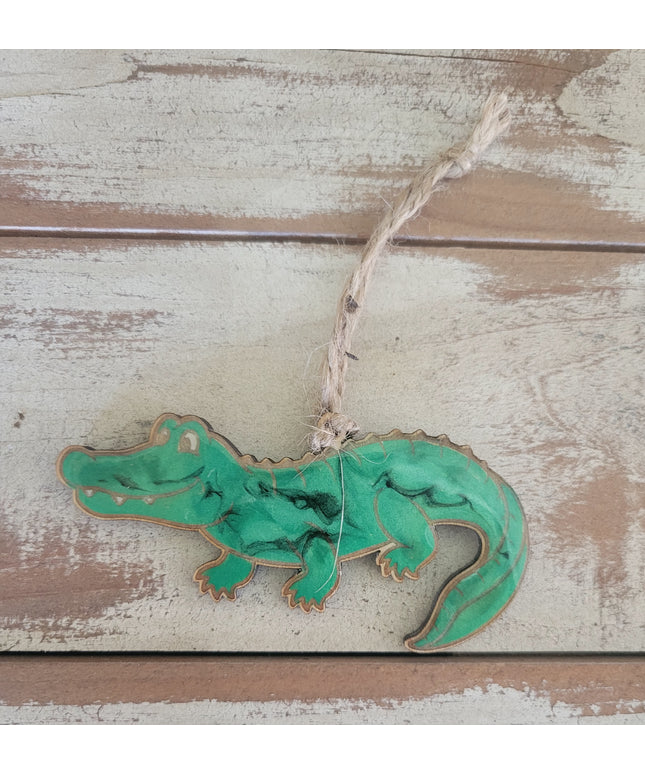 The Louisiana Alligator Ornament