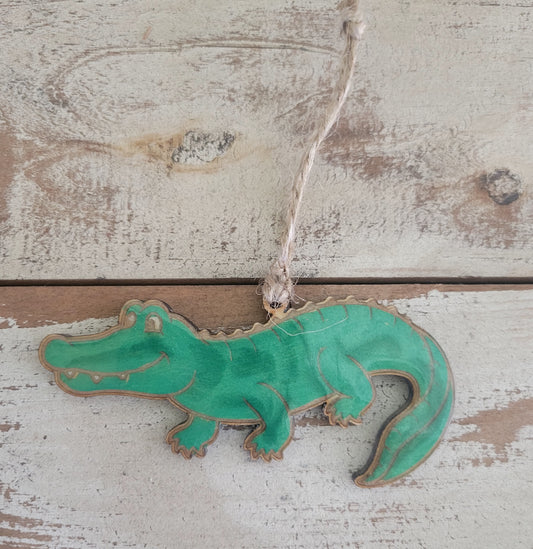 The Louisiana Alligator Ornament