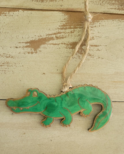 The Louisiana Alligator Ornament