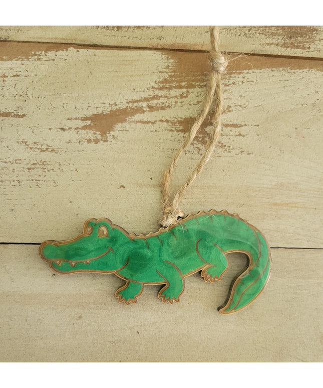 The Louisiana Alligator Ornament