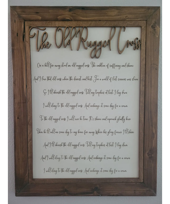 Old Rugged Cross (medium)