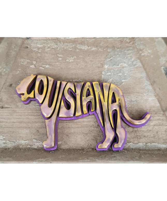 The Mighty Louisiana Tiger Magnet