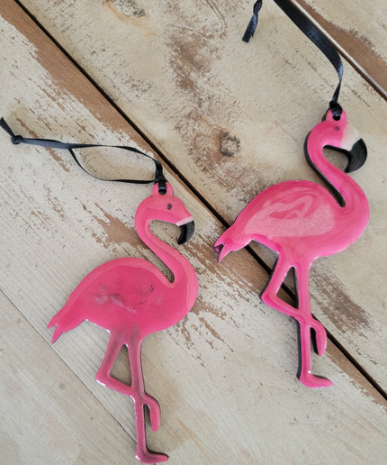 The Flockin Fabulous Flamingo Ornament