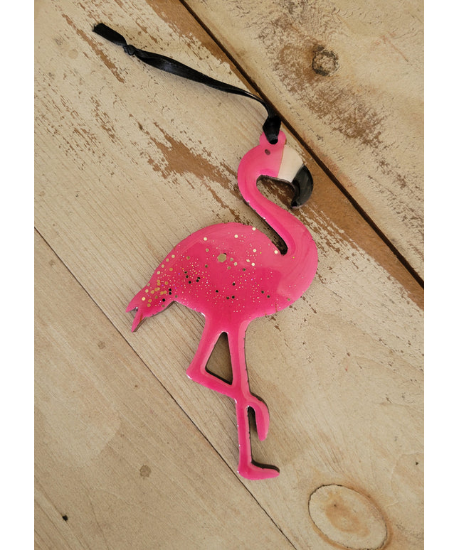 The Flockin Fabulous Flamingo Ornament