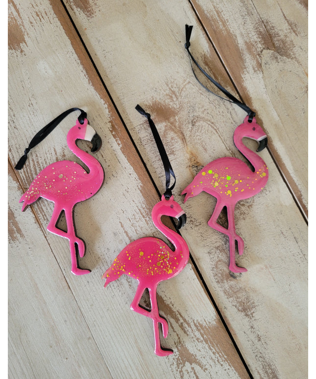 The Flockin Fabulous Flamingo Ornament