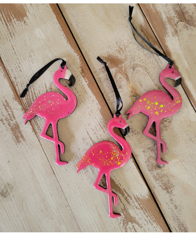 The Flockin Fabulous Flamingo Ornament