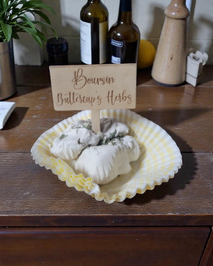 Charcuterie Wooden Meat and Cheese Markers 9 piece