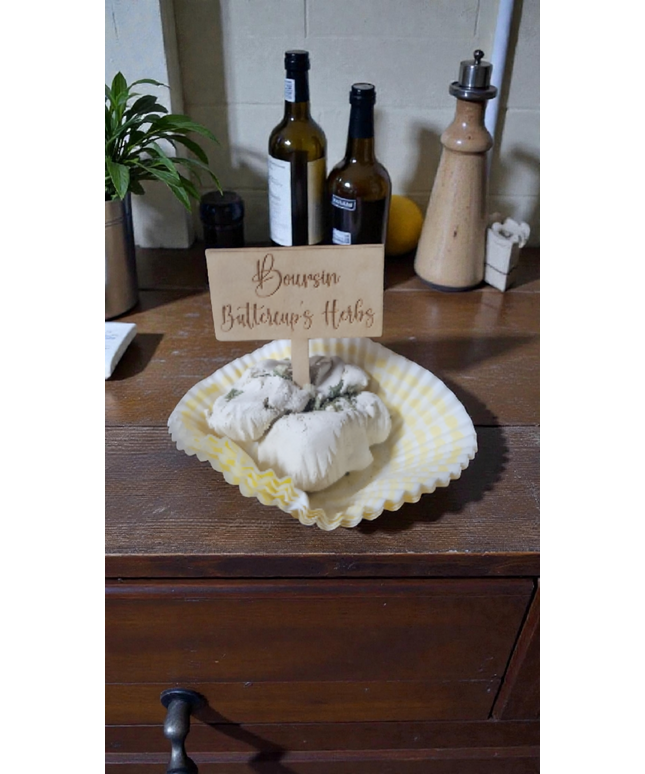 Charcuterie Wooden Meat and Cheese Markers 9 piece