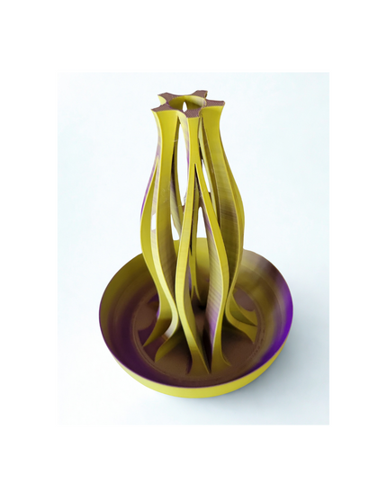 Vase - Emberflare Purple and Gold