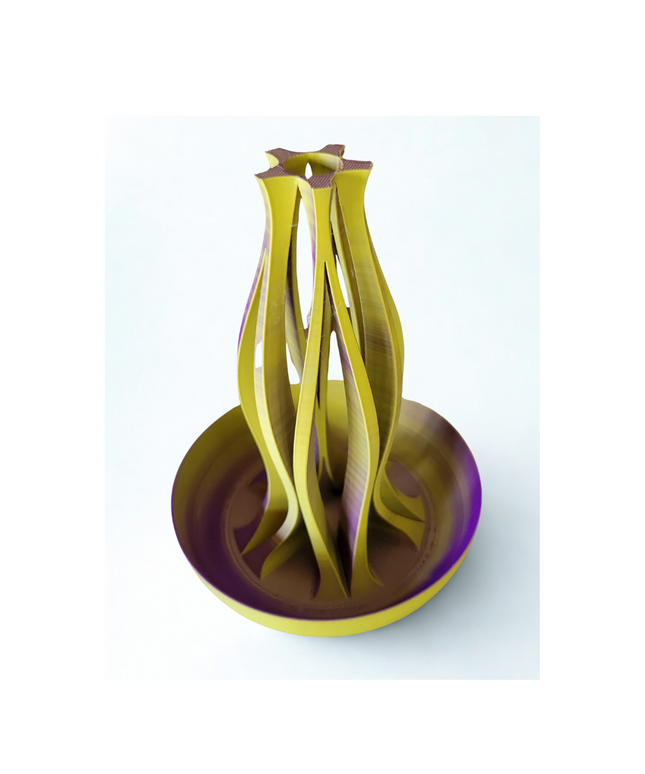 Vase - Emberflare Purple and Gold