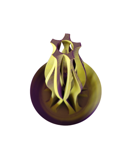 Vase - Emberflare Purple and Gold