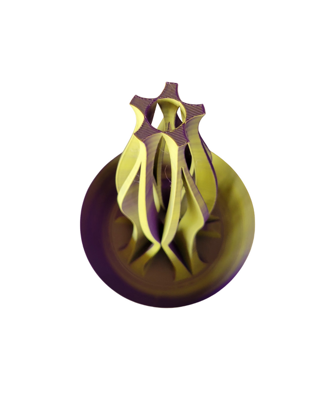 Vase - Emberflare Purple and Gold