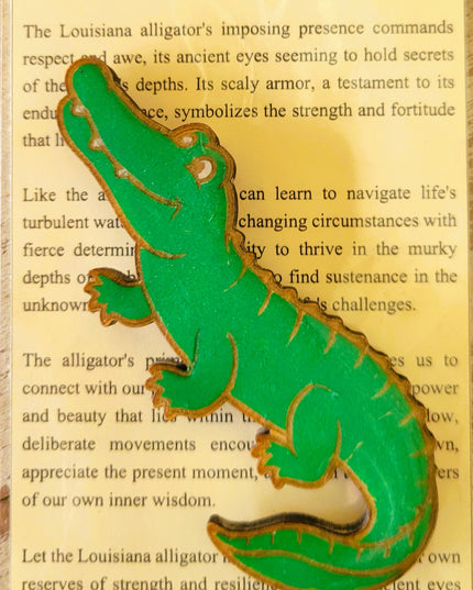 The Louisiana Alligator Magnet