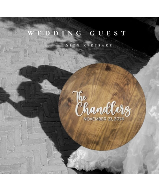 Wedding Guest Sign Board