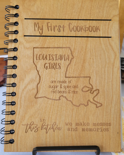 Delicious Louisiana Recipes: My First Cookbook for Authentic Cajun Cooking