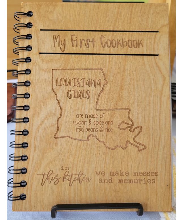 Delicious Louisiana Recipes: My First Cookbook for Authentic Cajun Cooking