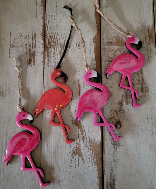 The Flockin Fabulous Flamingo Ornament