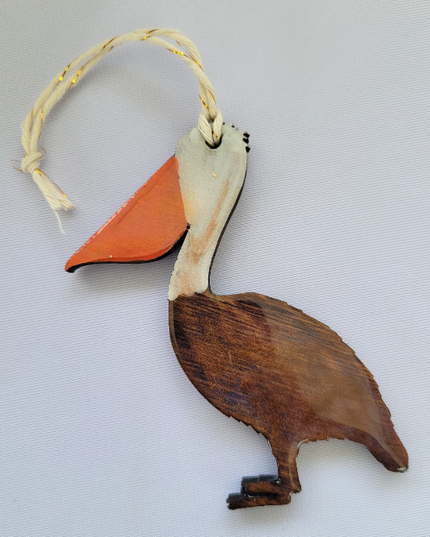 The Brown Pelican Ornament
