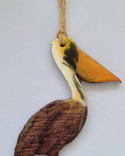 The Brown Pelican Ornament