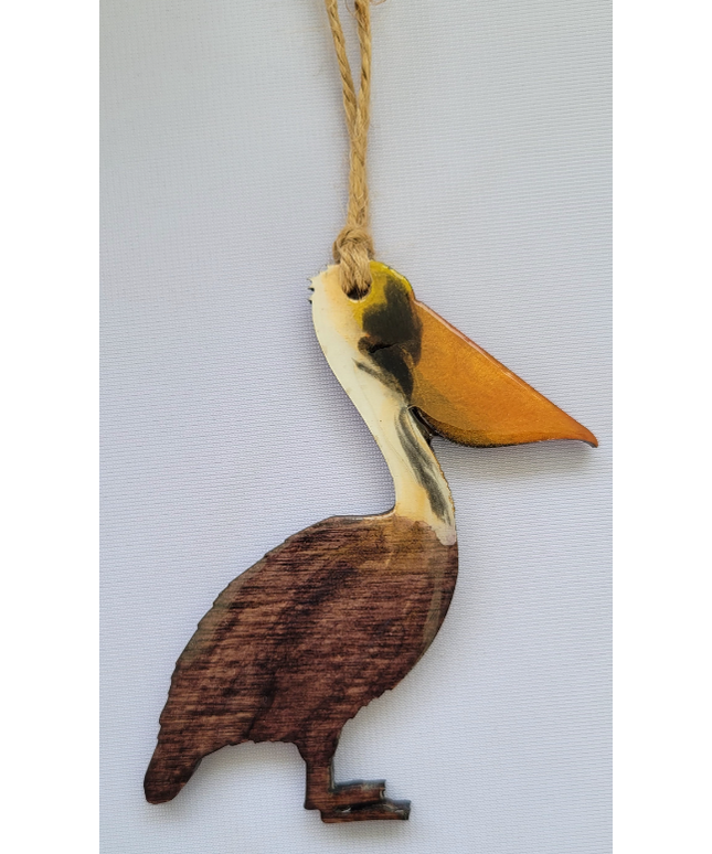 The Brown Pelican Ornament