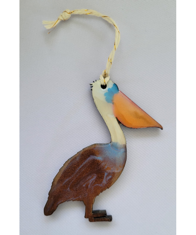 The Brown Pelican Ornament