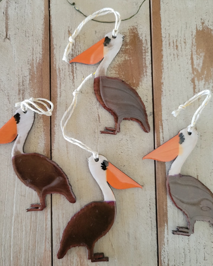 The Brown Pelican Ornament