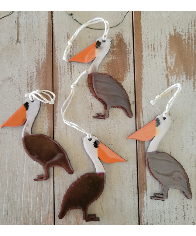 The Brown Pelican Ornament