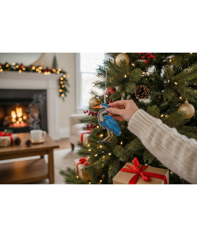 The Great Blue Heron Ornament