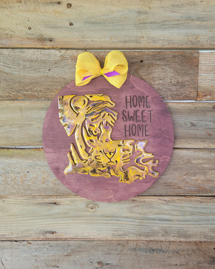 Tiger Door Sign