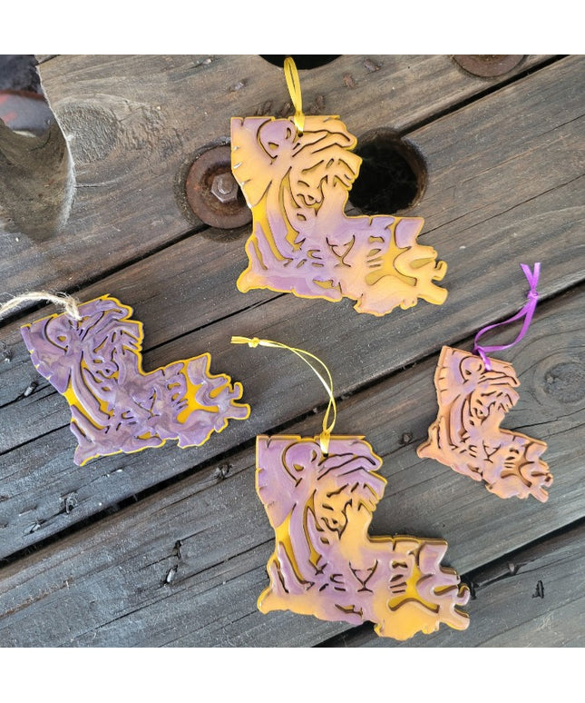 The Majestic Louisiana Tiger Ornament