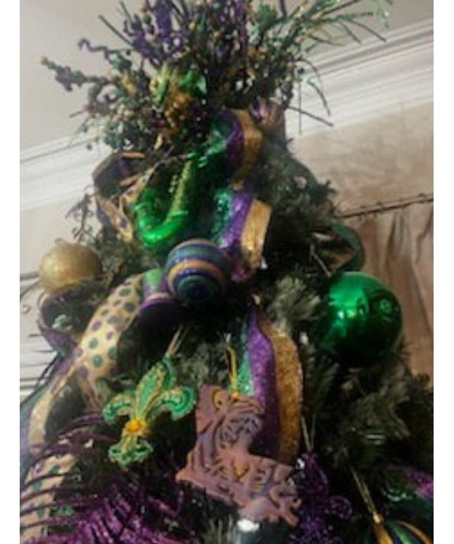 The Majestic Louisiana Tiger Ornament