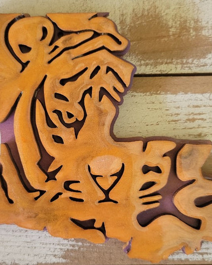 The Majestic Louisiana Tiger Ornament