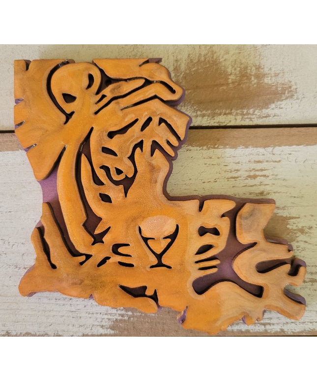The Majestic Louisiana Tiger Ornament